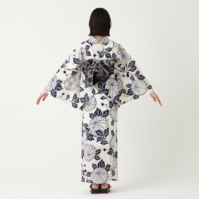 楽天市場】浴衣単品「 注染 菊 」公式 ふりふ 浴衣 そしてゆめ ゆかた