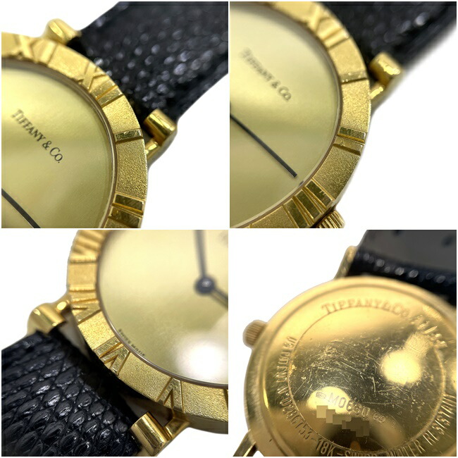 楽天市場】【送料無料】 ティファニー 腕時計 ゴールド ブラック