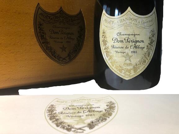 楽天市場】1985 Dom Perignon Reserve De L'Abbaye GOLD Vintage ドン