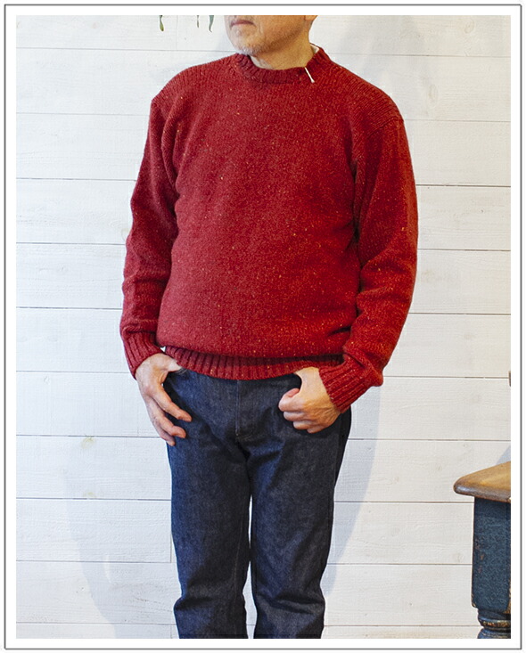 楽天市場】macalastair（マカラスター）ウール クルーネックセーター