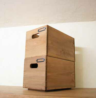 楽天市場】レクタングルボックス 木箱 収納 国産 日本製 ボックス