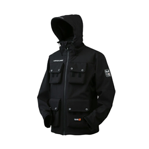 楽天市場】mazume(マズメ) mz ウインドカットMPジャケット ブラック