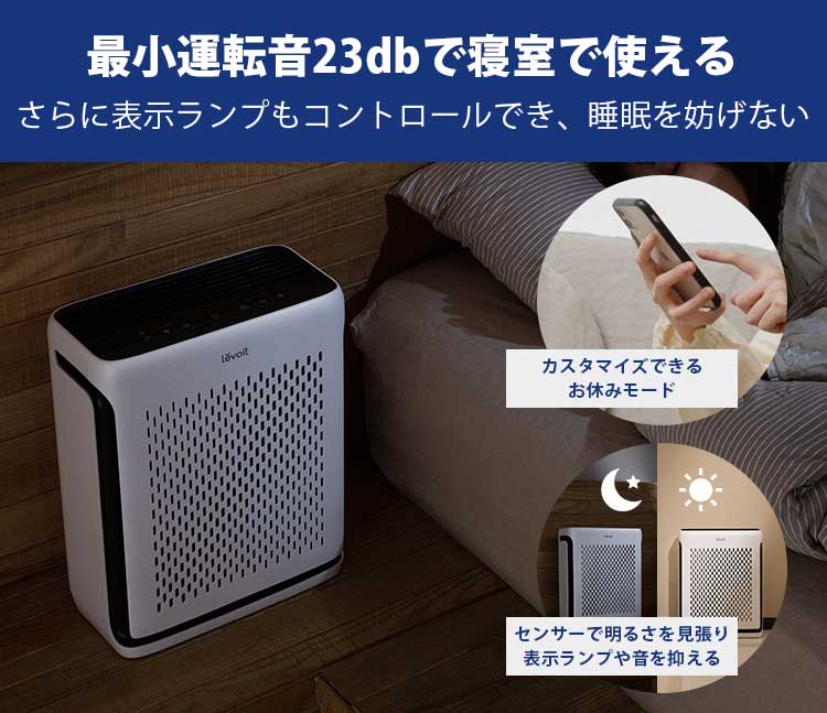 楽天市場】【1500円OFFクーポン】Levoit空気清浄機 Vital100s 〜21畳