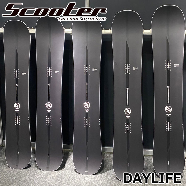 楽天市場】25-26 SCOOTER スクーター スノーボード 板 フリーラン