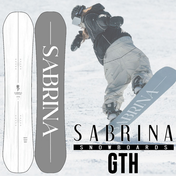 楽天市場】25-26 サブリナ SABRINA SNOWBOARD スノーボード GTH