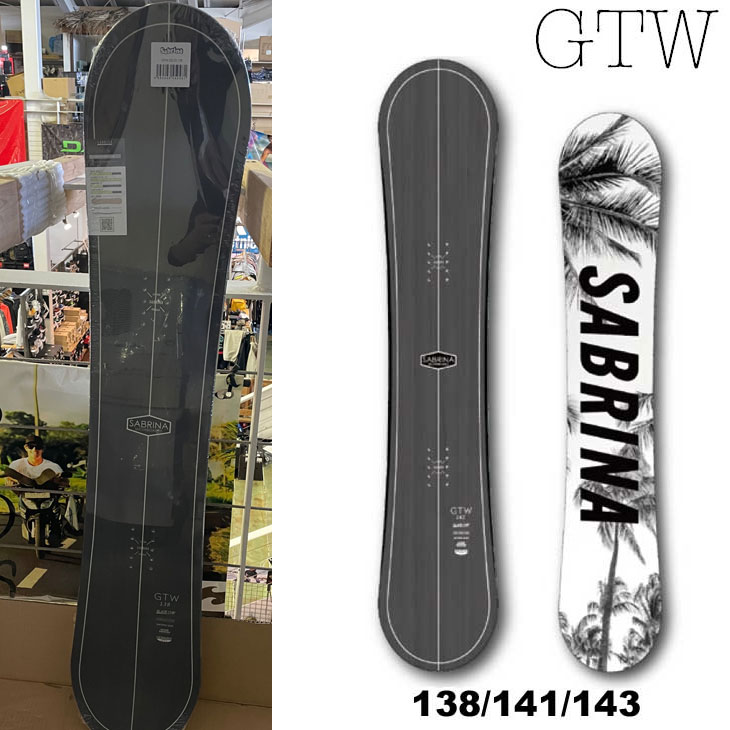 楽天市場】22-23 SABRINA サブリナ スノーボード GTW ジーティー