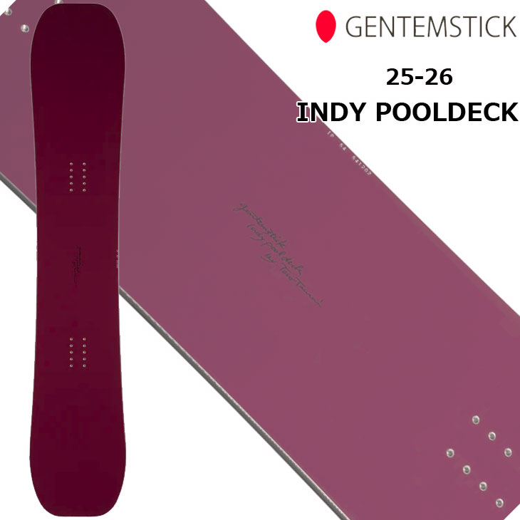 楽天市場】25-26 GENTEMSTICK ゲンテンスティック !! INDY POOLDECK