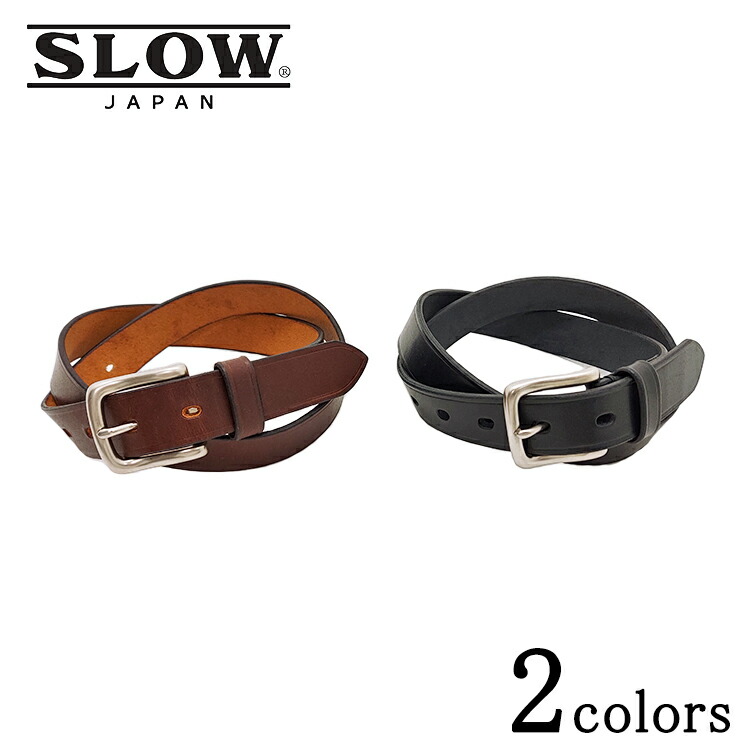 楽天市場】SLOW スロウ herbie 27mm plain belt ハービー プレーン