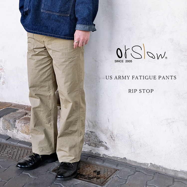 楽天市場】orSlow オアスロウ 01-5002-67 US ARMY FATIGUE PANTS RIP