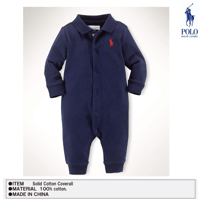 ラルフローレン カバーオール 2点セット 6M(70cm) 9M(75cm) ラルフ