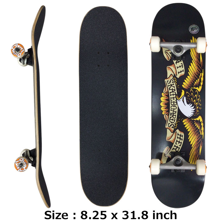 楽天市場】アンチヒーロー スケートボード スケート コンプリート [AN