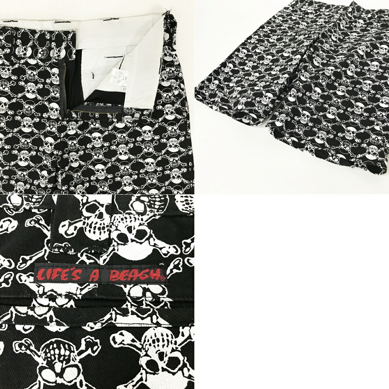 楽天市場】LIFE'S A BEACH ライフズアビーチ80s復刻 PUNK SKULL パンク