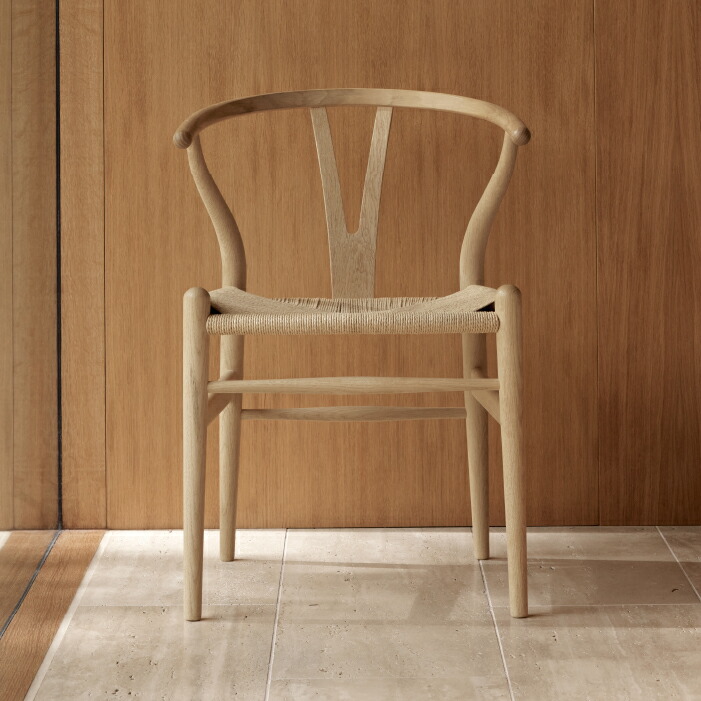 楽天市場】【即納】Yチェア CH24 正規品 オーク材 ソープ仕上げ 座面