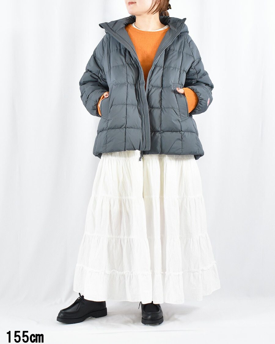 楽天市場】DANTON ダントン ナイロンタフタ フード付き キルティング