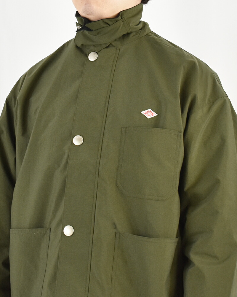 楽天市場】DANTON ナイロンタフタ カバーオール ジャケット メンズ