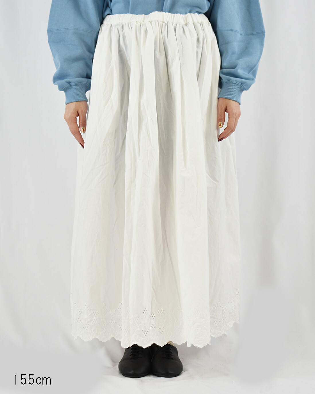 楽天市場】Gauze# アンティーク スカラップレース ギャザースカート