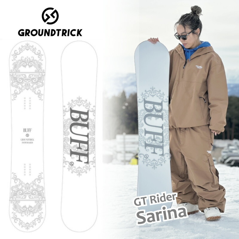 楽天市場】GT SNOWBOARDS BUFF WHITE 白バフ ジーティースノーボード