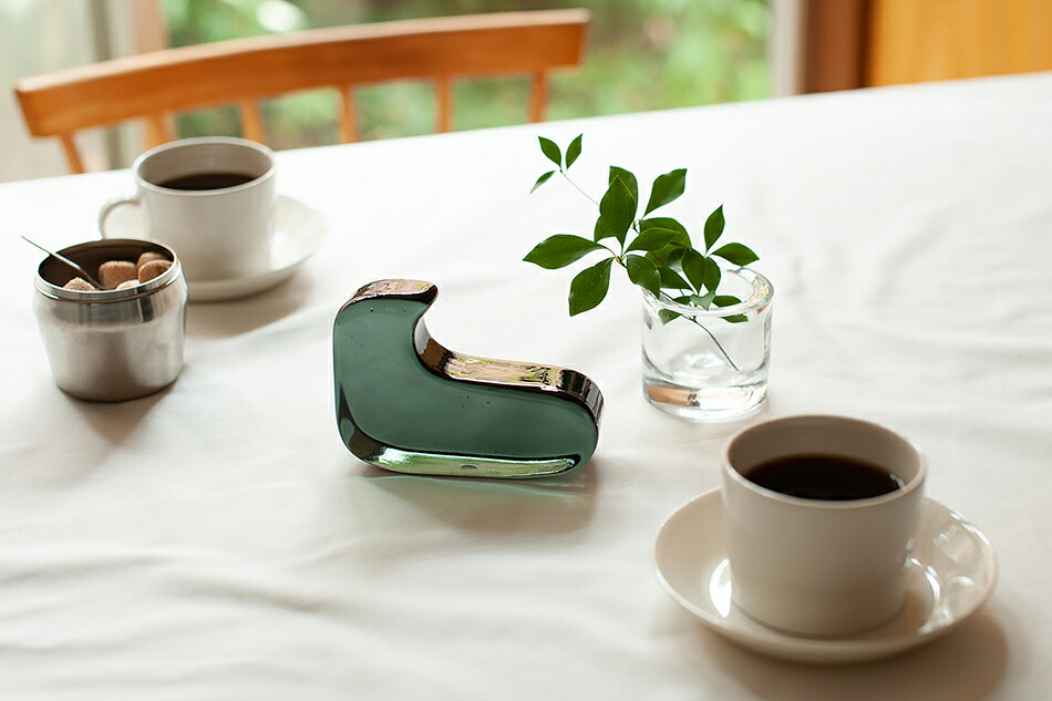 楽天市場】ガラスバード 126×92mm グレーイッタラ×ミナ ペルホネン