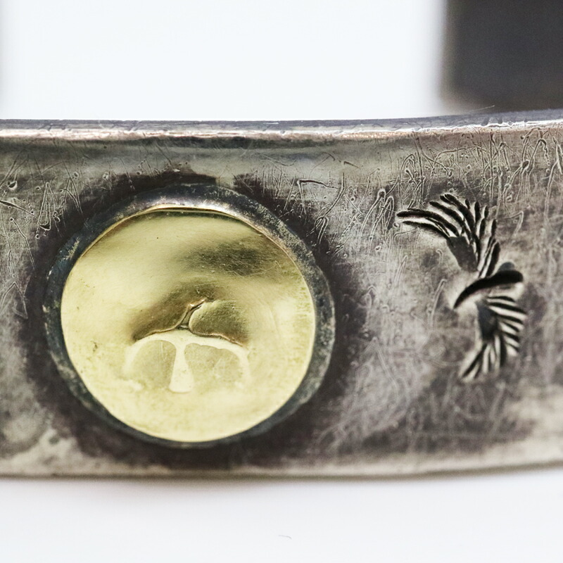 楽天市場】goro's(ゴローズ) オールド物 金メタル付平打ちバングル 毛