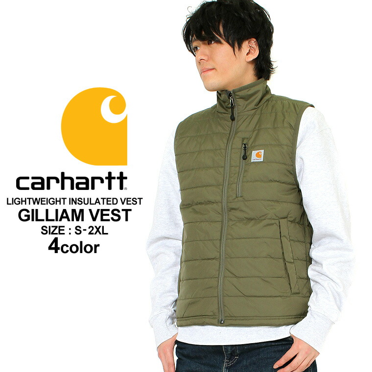 カーハート Carhartt◇ベスト/XXL/コットン/GRN/無地 CARHARTT（カラー