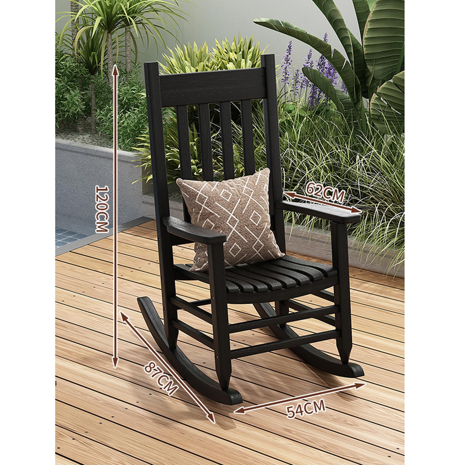 楽天市場】ロッキングチェア 木製のロッキングチェア 屋外/屋内/ポーチ