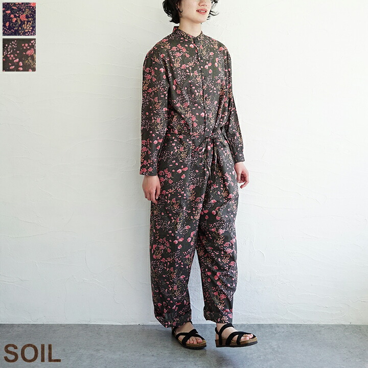 楽天市場】【sold out】SOIL（ソイル) コットンフラワープリントバンド