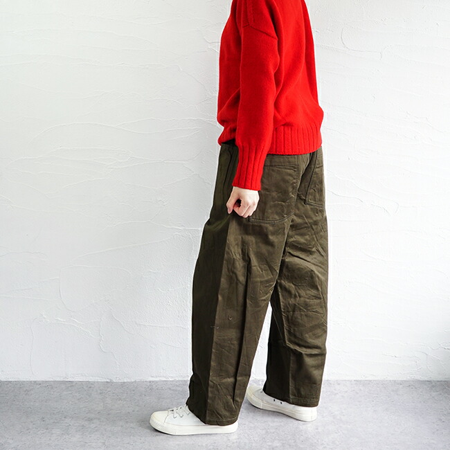 楽天市場】【sold out】NARU（ナル）カツラギ裏起毛ノッポパンツ