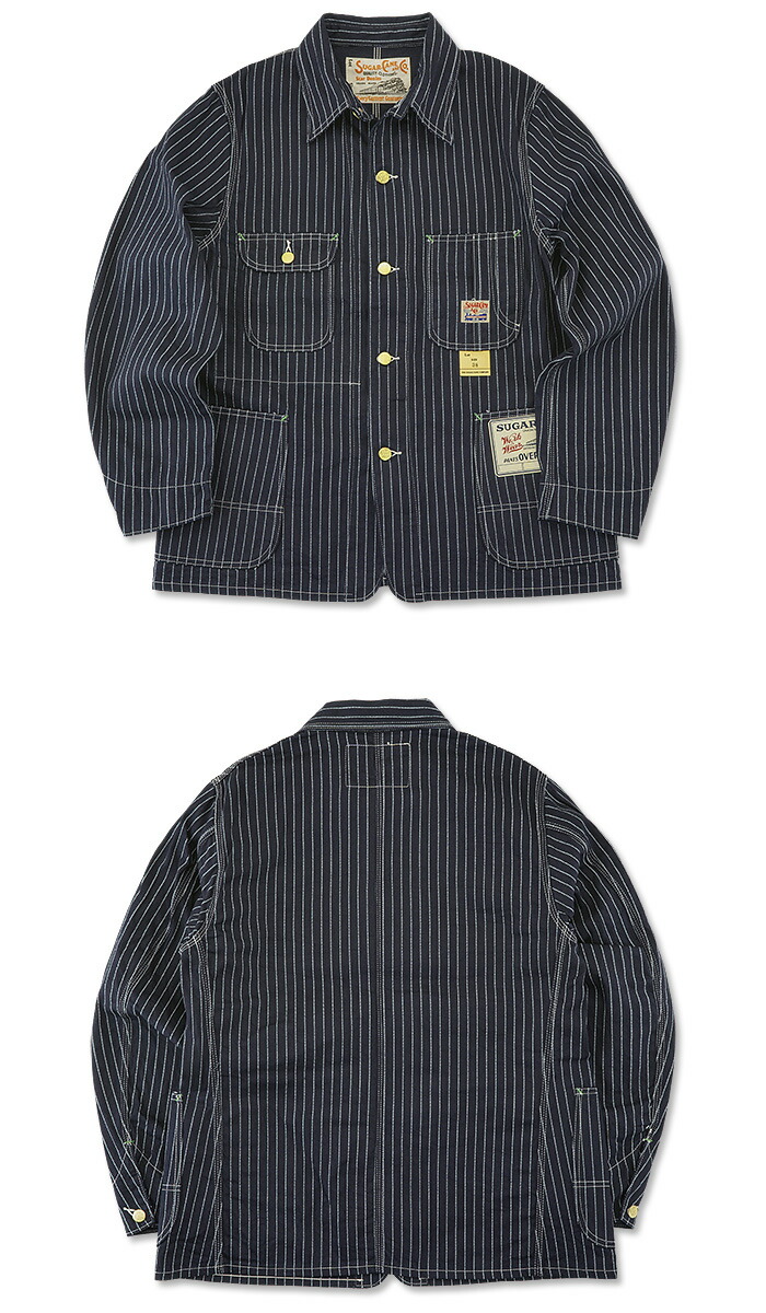 楽天市場】SUGAR CANE (シュガーケーン) 9oz ウォバッシュストライプ