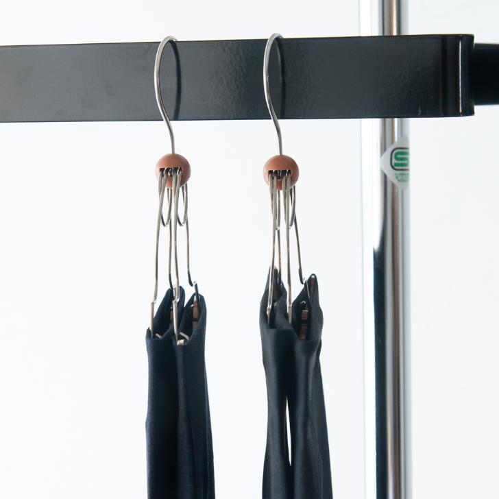 楽天市場】＼シワにならない・跡がつかない／ 【スラックスハンガー5本