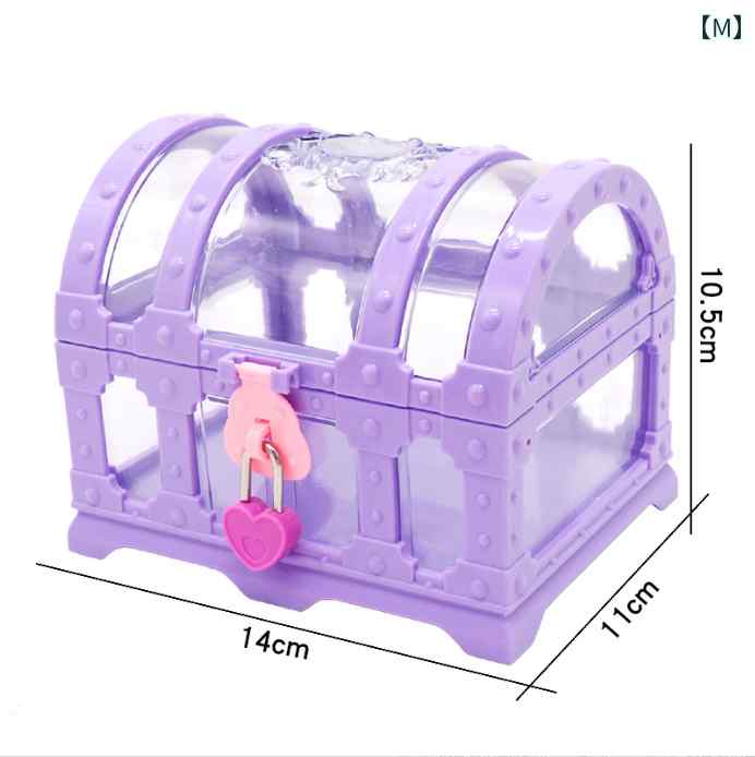 楽天市場】宝箱 鍵付き 子供 おもちゃ 海賊 収納ボックス 木製