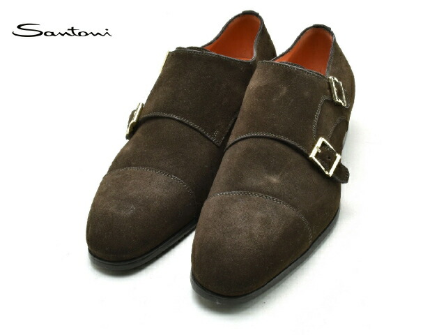 楽天市場】サントーニ ダブルモンクストラップ（ビジネスシューズ