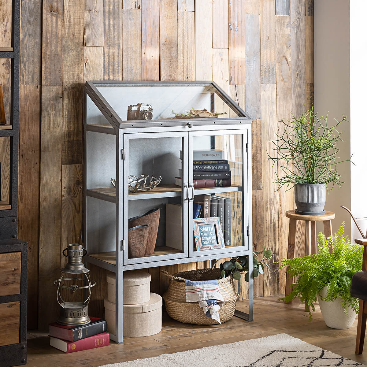 楽天市場】【開梱設置付】 キャビネット ガラスキャビネット ブラック