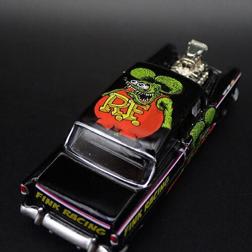 楽天市場】ダイキャストメタル 1:64 Rat Fink 1955 Chevy 2-Door Sedan