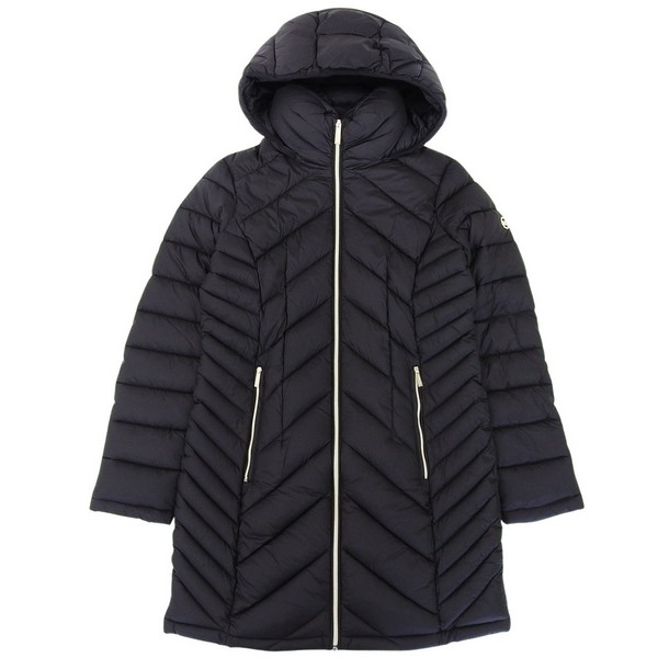 MICHAEL MICHAEL KORS◇ダウンコート/M/ポリエステル/BLK KORS