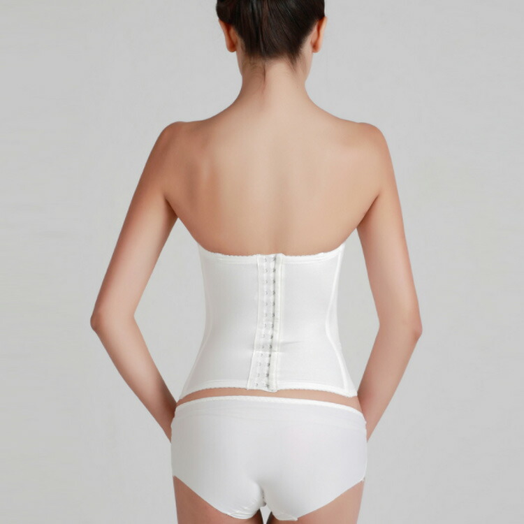 楽天市場】ブライダルインナー 背中開き ビスチェ 単品 料無料