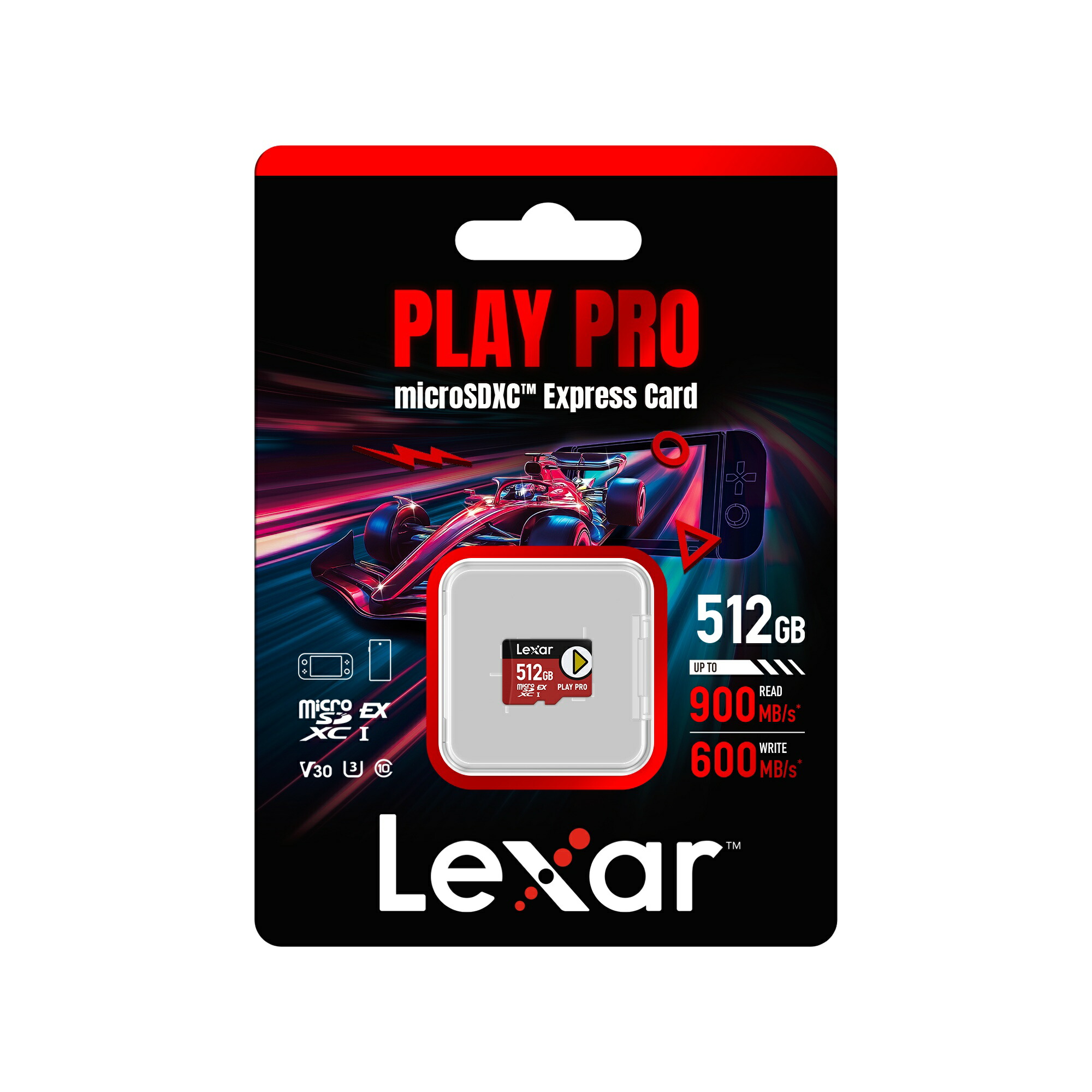 楽天市場】国内永久保証付き【Switch2対応】 Lexar PLAY PRO microSDXC