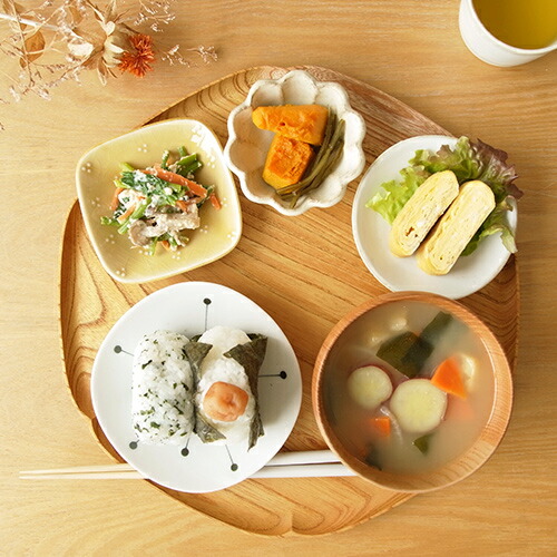 楽天市場】【レビュー特典あり】 四十沢木材工芸 KITO 雪輪盆 大