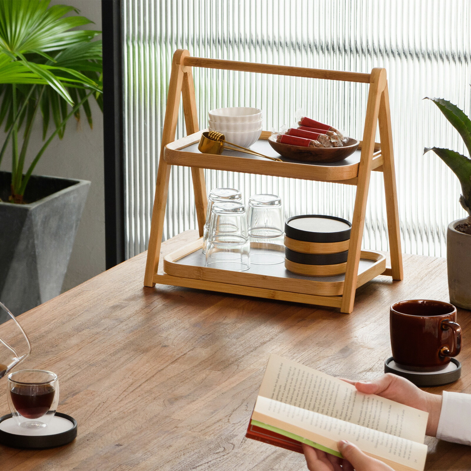 楽天市場】[正規代理店] Gudee グディ 折りたたみラック 2段 収納