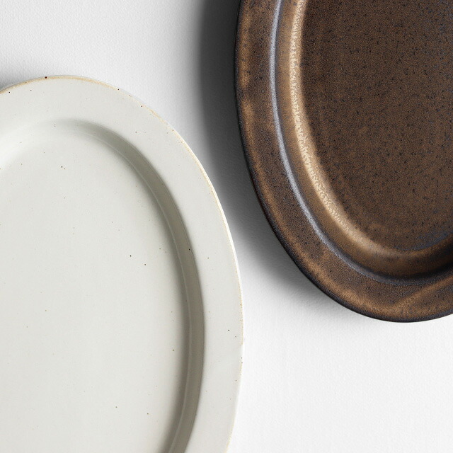 楽天市場】ANCIENT POTTERY Oval Plate(オーバル 皿 おしゃれ オーバル