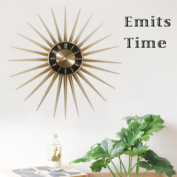 楽天市場】Emits Time エミッツタイム【壁掛け時計 時計 ウォール