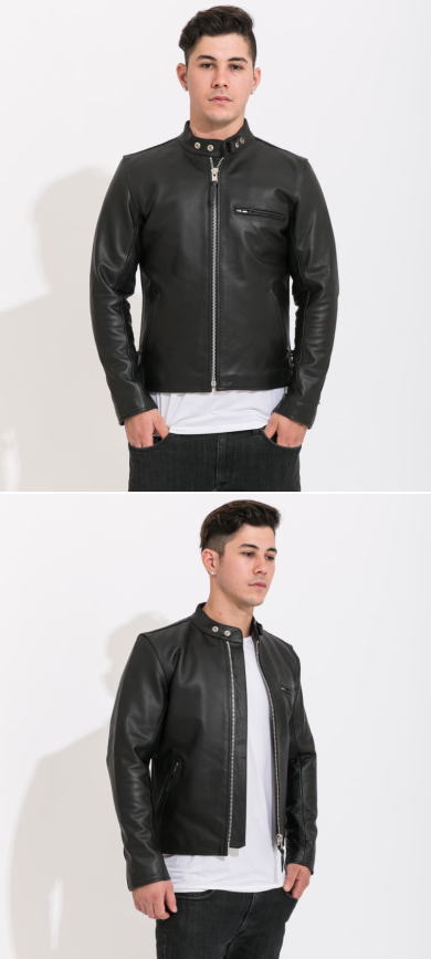 楽天市場】シングル ライダース レザージャケット メンズ 大きいサイズ