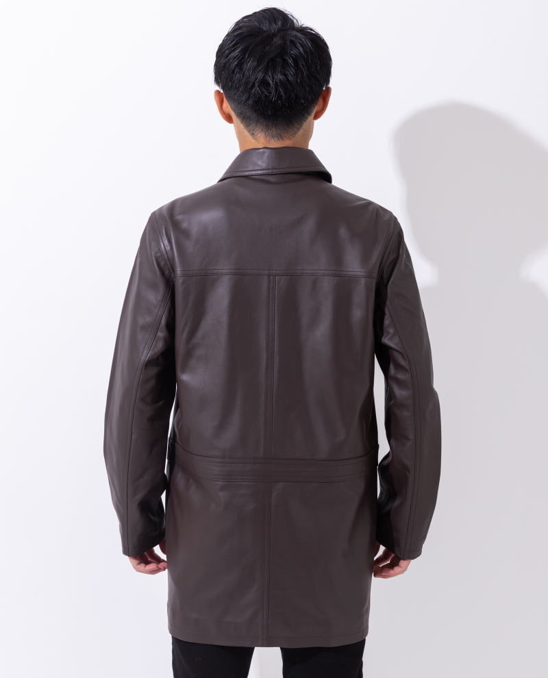 楽天市場】Freedom 革ジャン メンズ レザーコート レザージャケット