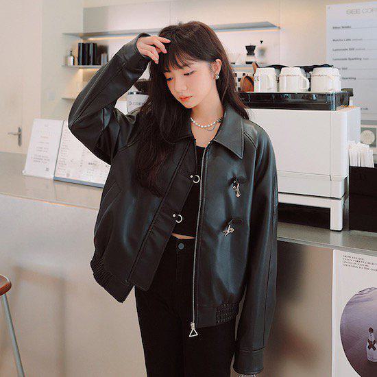 楽天市場】【取寄】レザージャケット ライダースジャケット ブルゾン