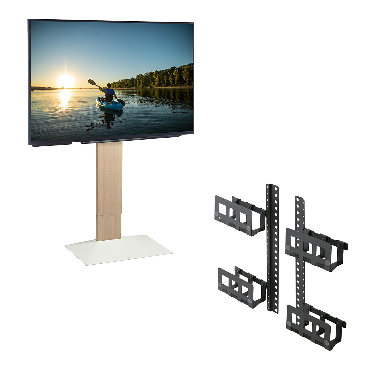 楽天市場】テレビ台 WALL 壁寄せ テレビスタンド 32型〜80型対応 V3