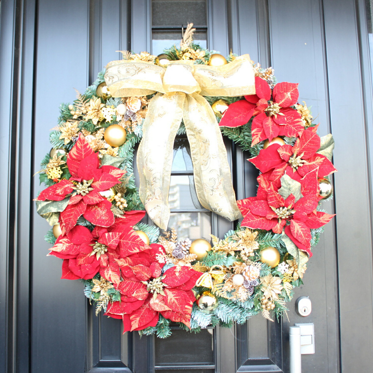 楽天市場】セール♪クリスマスリース 特大サイズ ビックサイズ 大きな