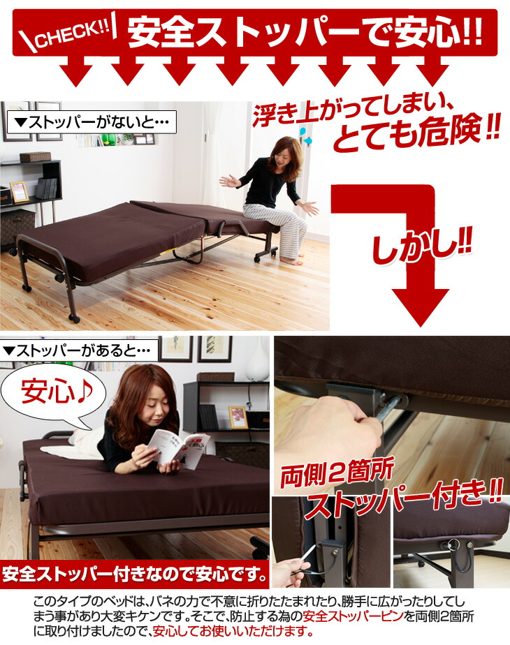 楽天市場】電動リクライニング 折りたたみベッド 無段階 シングル 電動