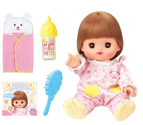 パイロットインキ メルちゃん お人形セット メルちゃんのいもうと おめ