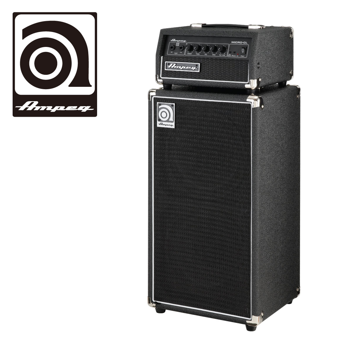 楽天市場】Ampeg Classic Series Micro-CL Stack 新品 ベース用ミニ