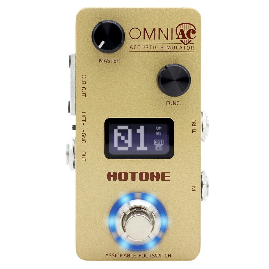 楽天市場】HOTONE OMNI AC 新品 アコースティックシミュレーター