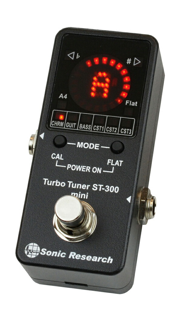 楽天市場】Sonic Research Turbo Tuner ST-300 mini 新品 ギター